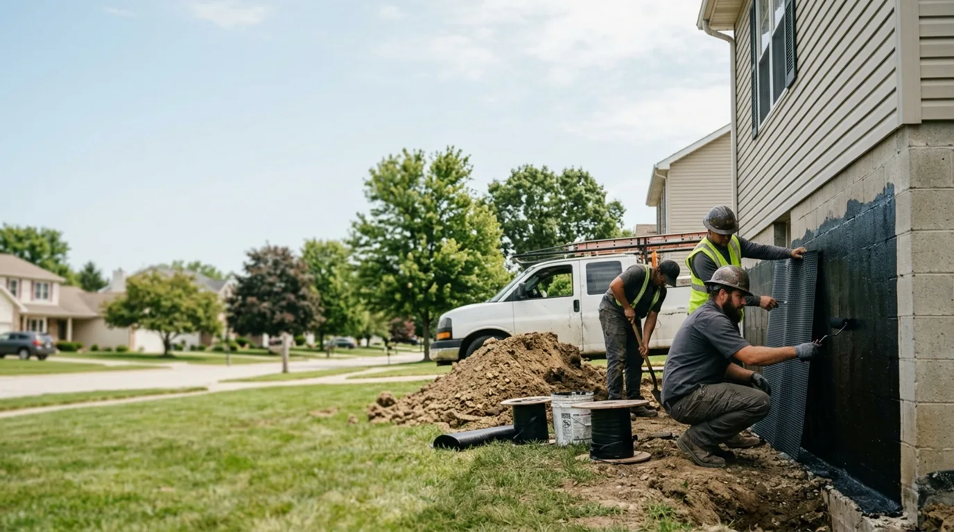 Basement Waterproofing in Martinsville, OH near me